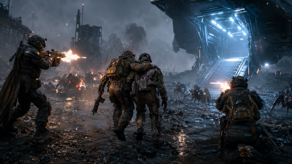 Extraction Under Fire