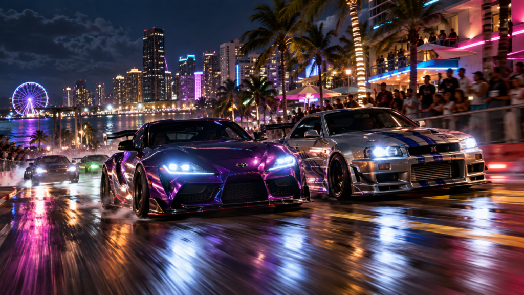 GTA Inspired Road Race in City