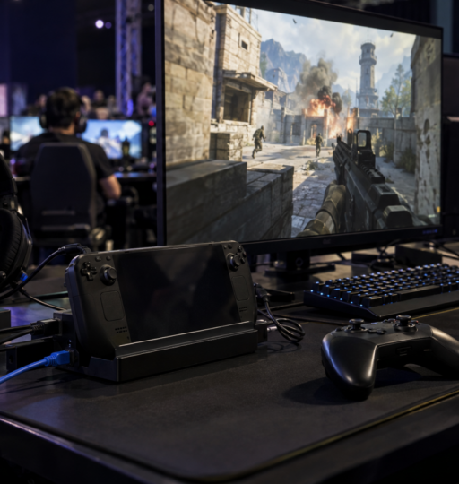 Esports Station Example of 120Hz Handheld