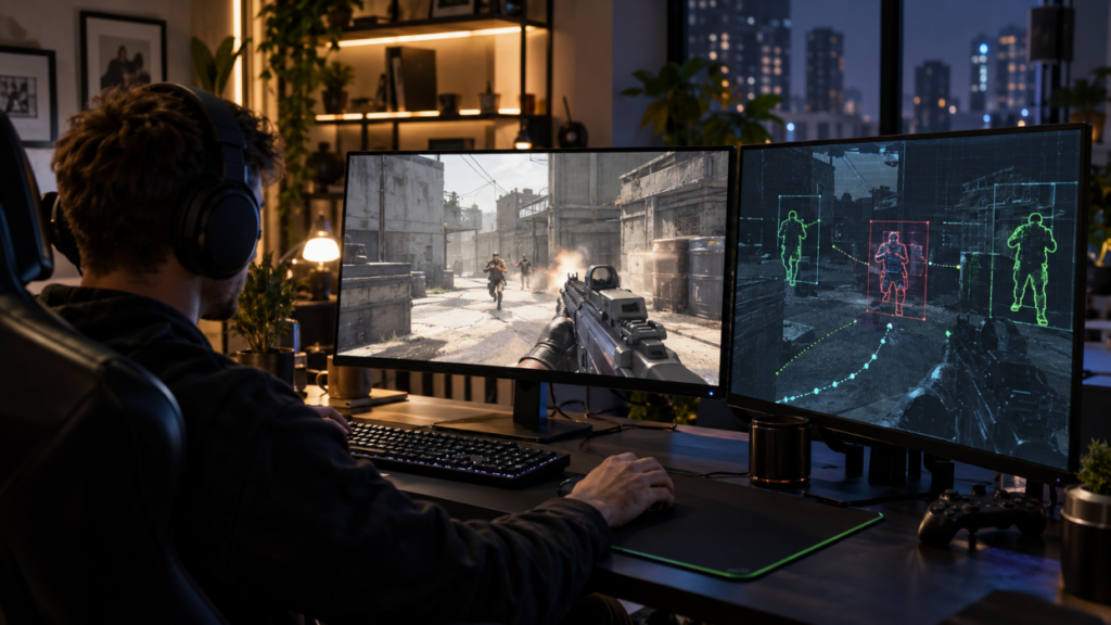 AI Anti-cheat Screen Watching