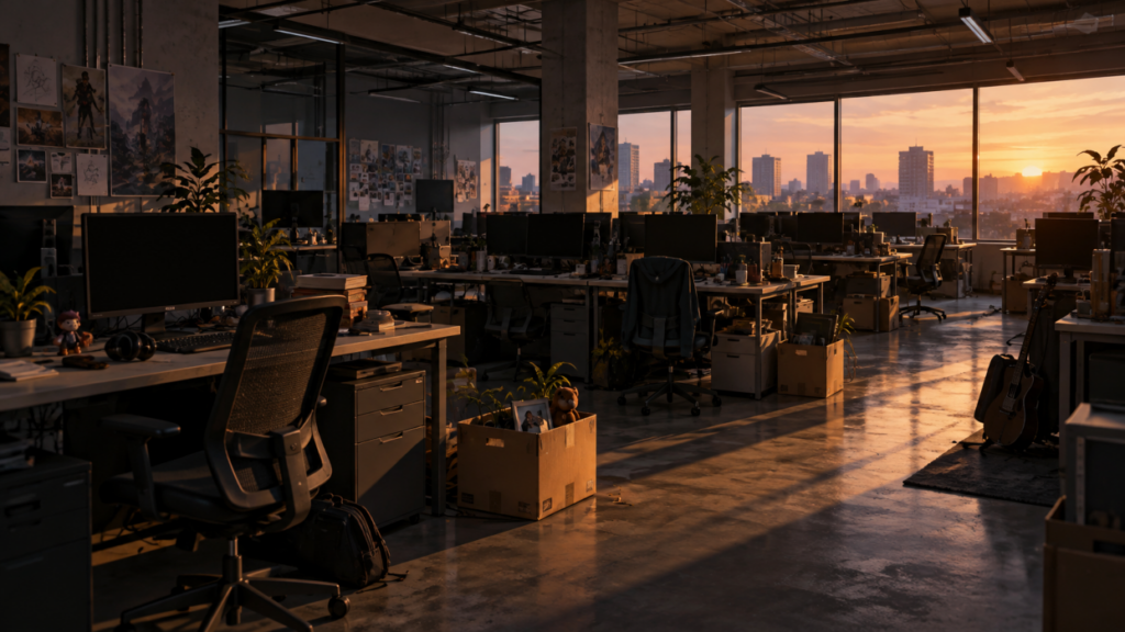 Empty BioWare Studio after Shutdown