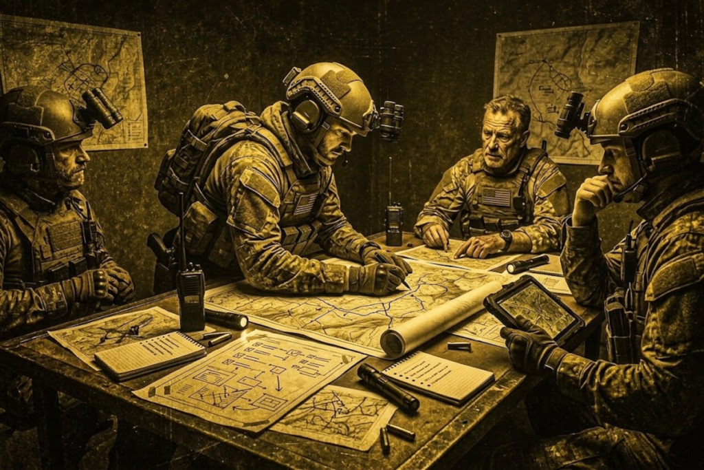 GWL Blog - Warfighters at Conference Table