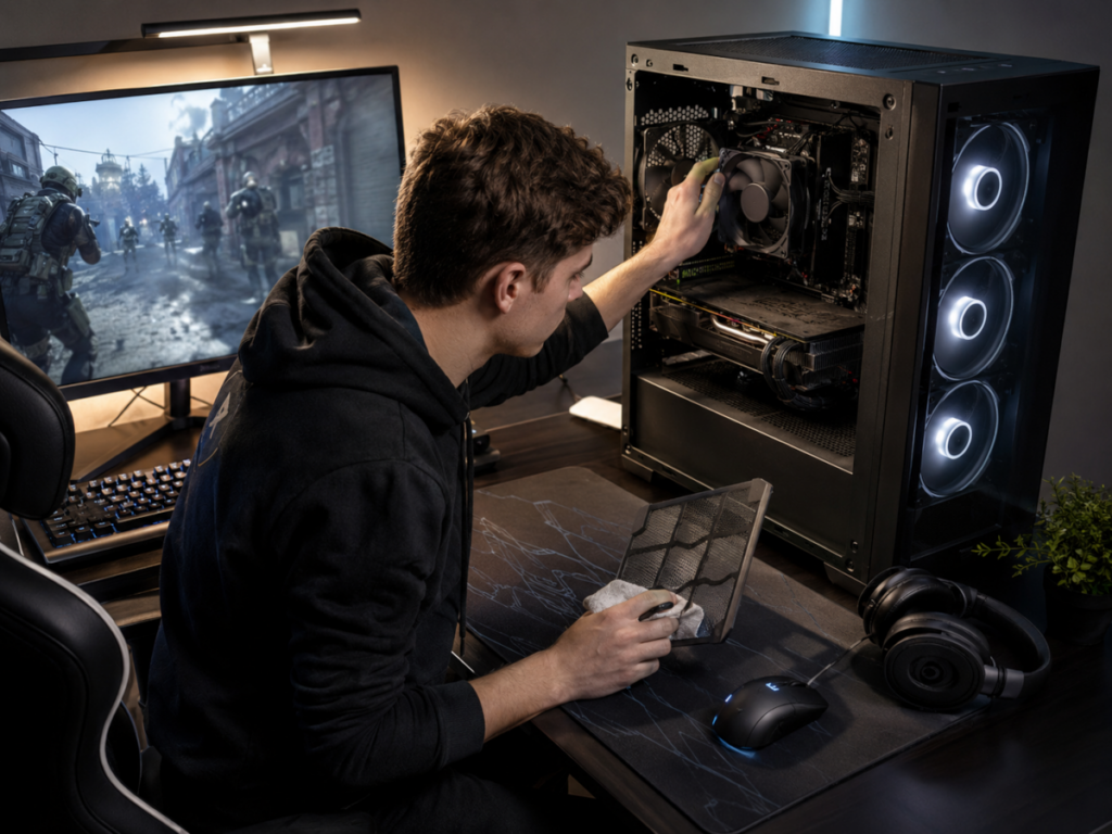 Cleaning the Gaming Rig