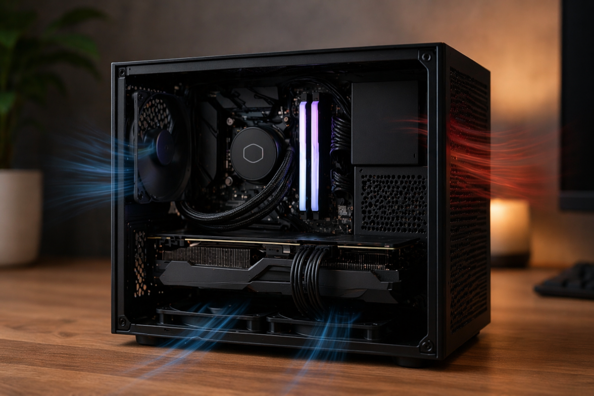 Compact PC with Airflow