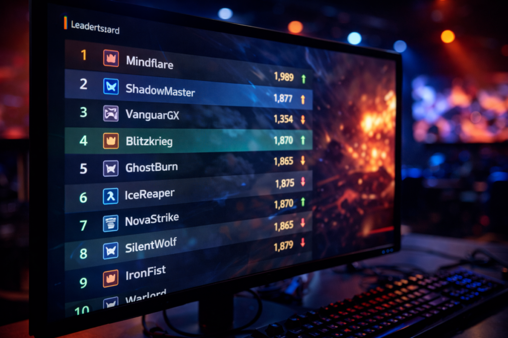 Competitive Leaderboard with ELO