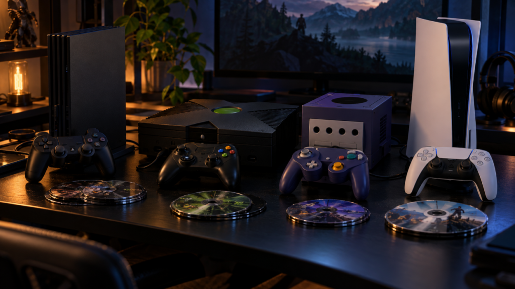 Consoles with Disks