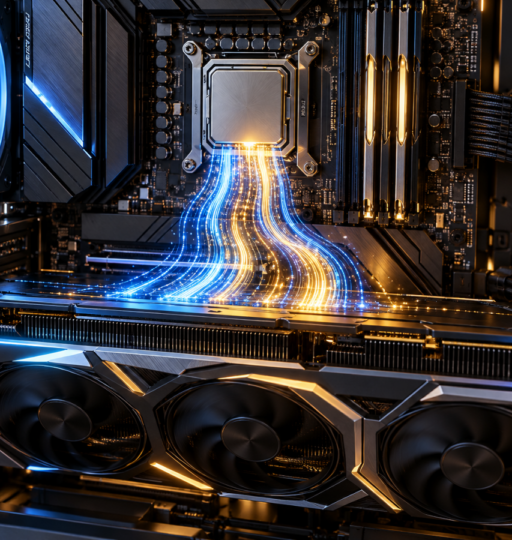 CPU Connections Represented on Motherboard
