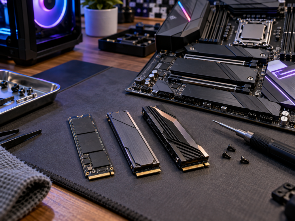 DDR3, DDR4, and DDR5 with Motherboard