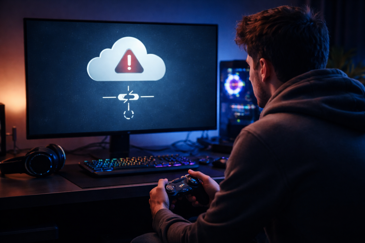 Disconnected Cloud Gamer Frustration