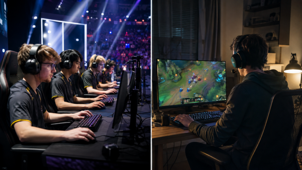 Esports Stage vs Home