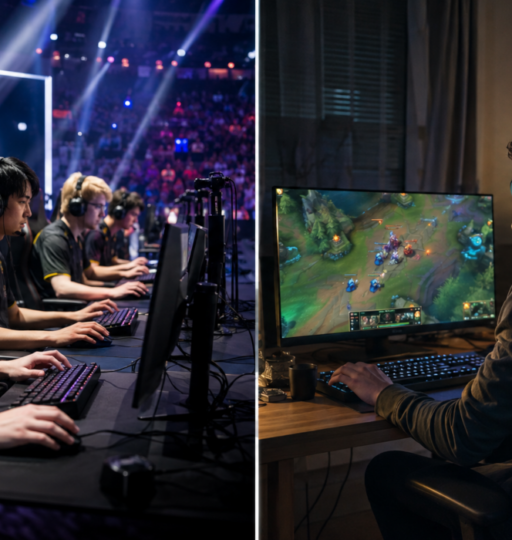 Esports Stage vs Home