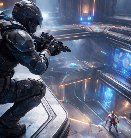 Futuristic Arena Shooter