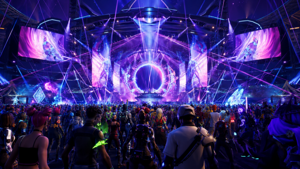 Futuristic Concert in Arena