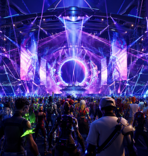 Futuristic Concert in Arena