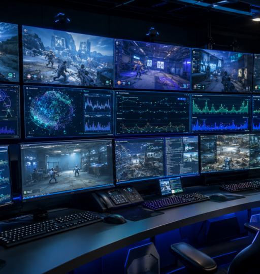 Futuristic Control Room