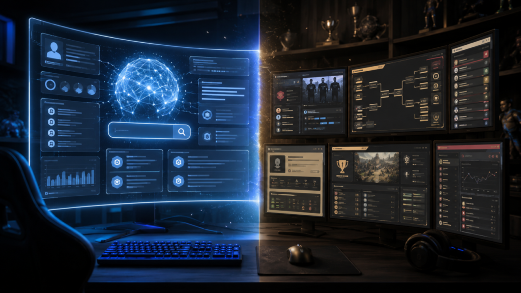 Futuristic Gaming Command