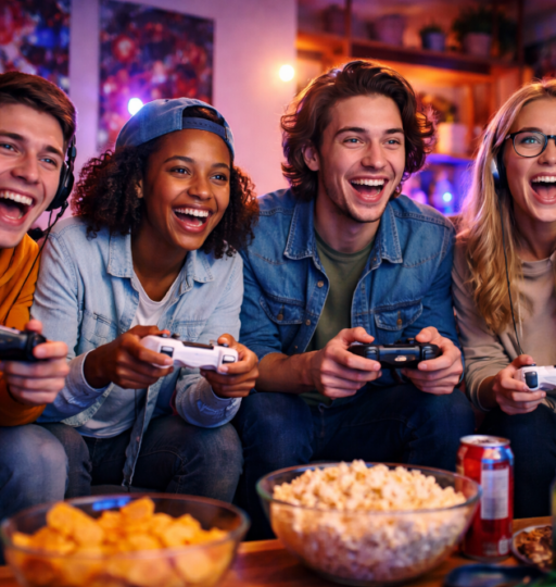 MyGWL.com - Gamenight with friends