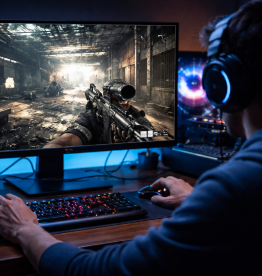 MyGWL.com - Gamer Immersed In Urban Warfare