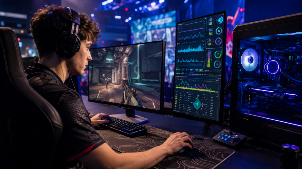 Gamer Optimizing Refresh Rate