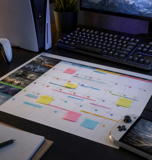Gamer's Planning and Workspace