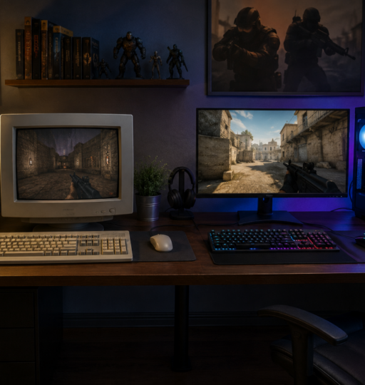 Gaming Evolution Then and Now