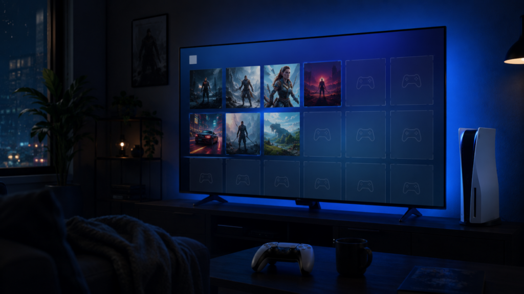 Gaming Room Movie Titles Gone