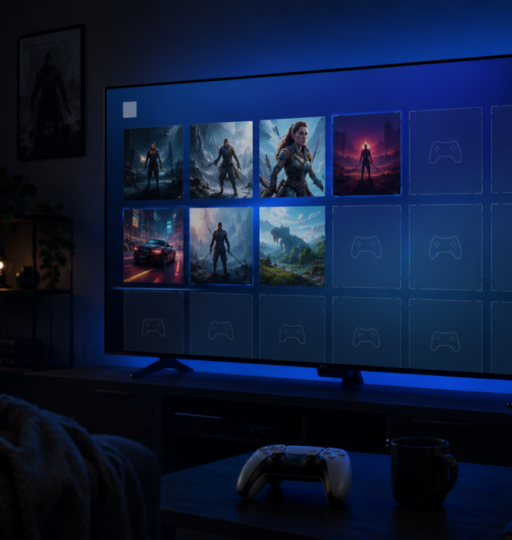 Gaming Room Movie Titles Gone