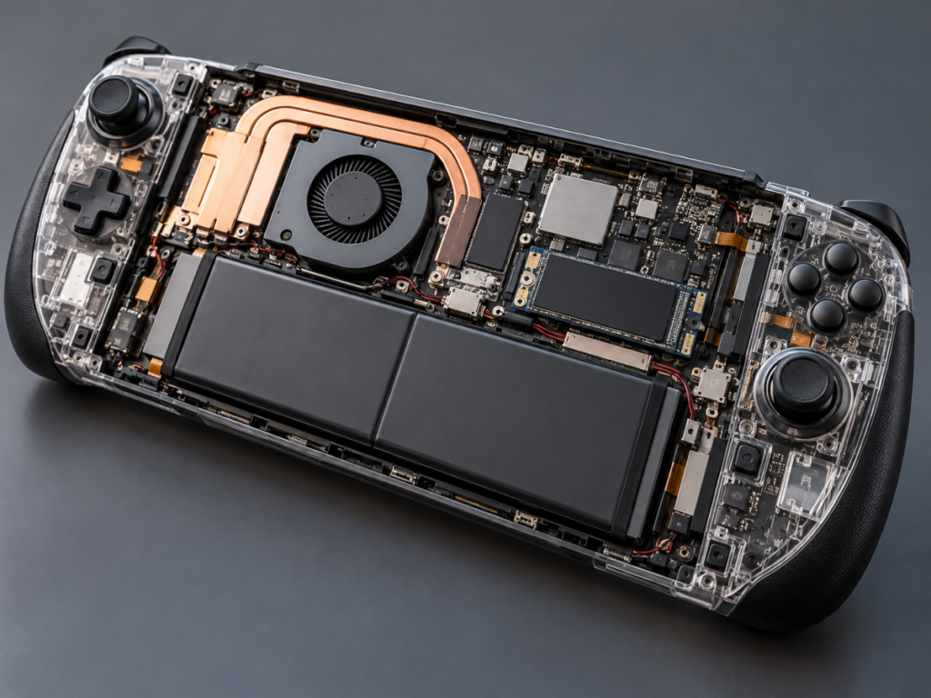 Handheld Battery Cutaway