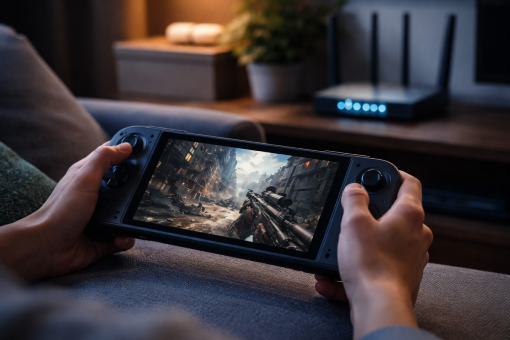 Handheld with WiFi 7