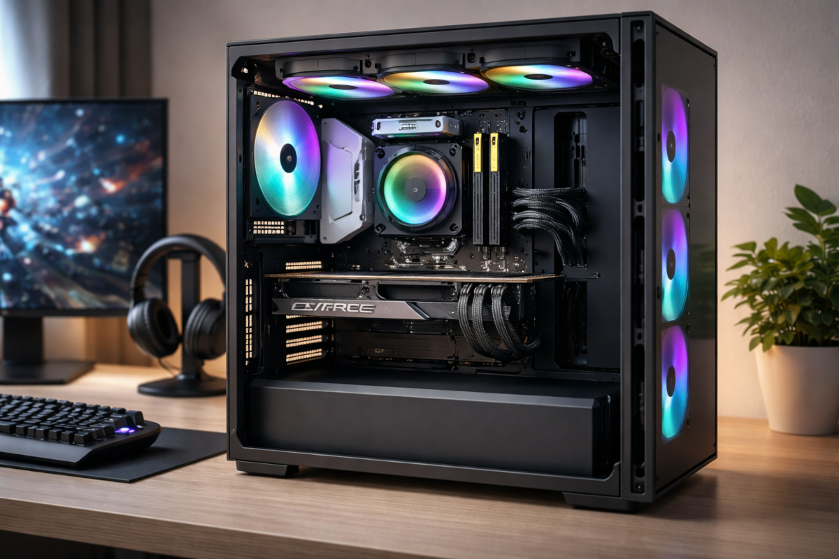 High End Gaming PC Focus on Memory