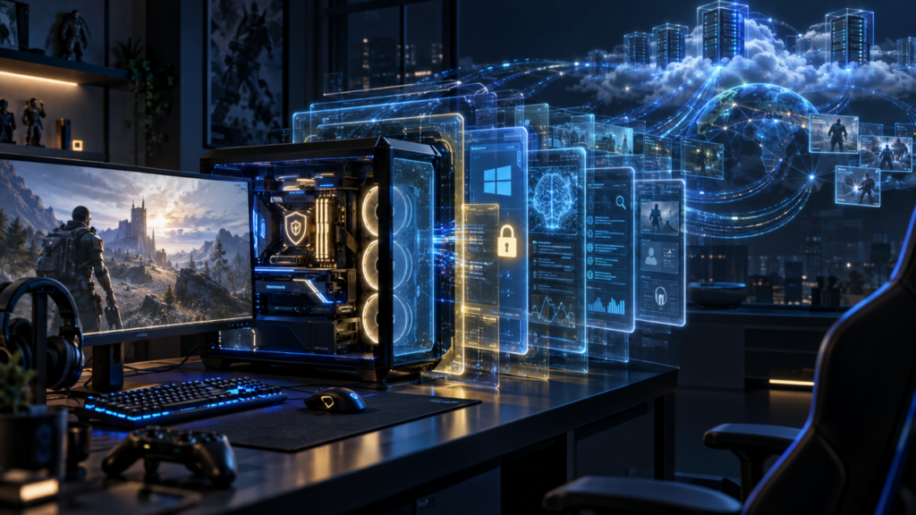 Holographic Gaming Security