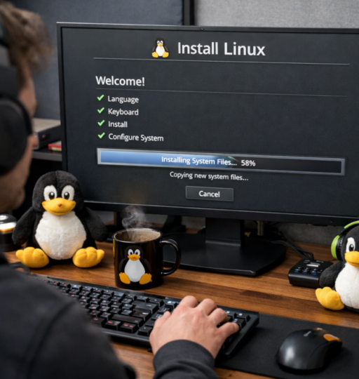 MyGWL.com - Installing Linux with Penguins