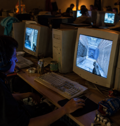Lan Party Gaming Setup
