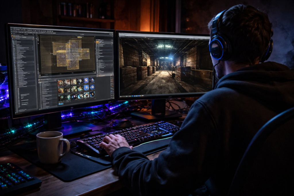 Late Night Game Development Modding