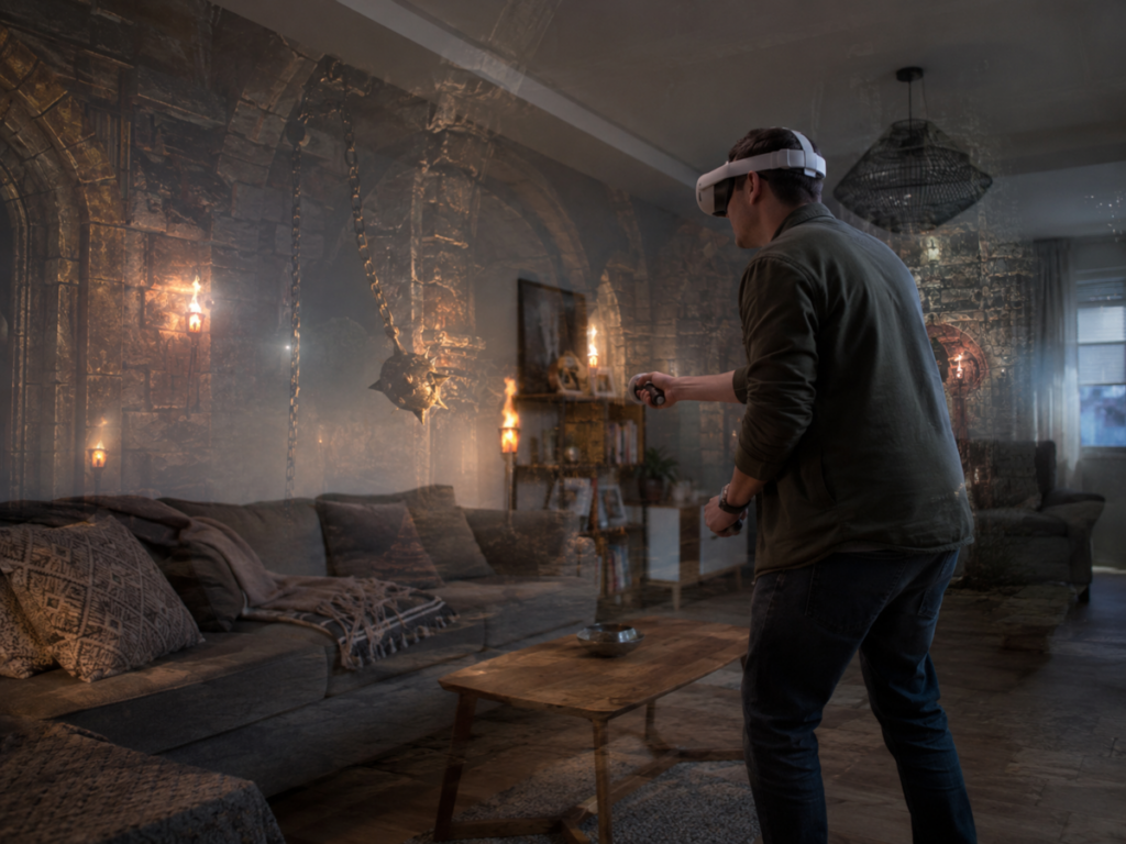 Lidar in the Living Room for VR