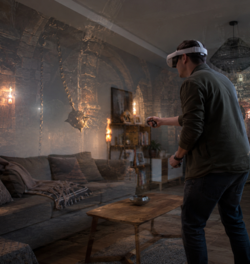 Lidar in the Living Room for VR