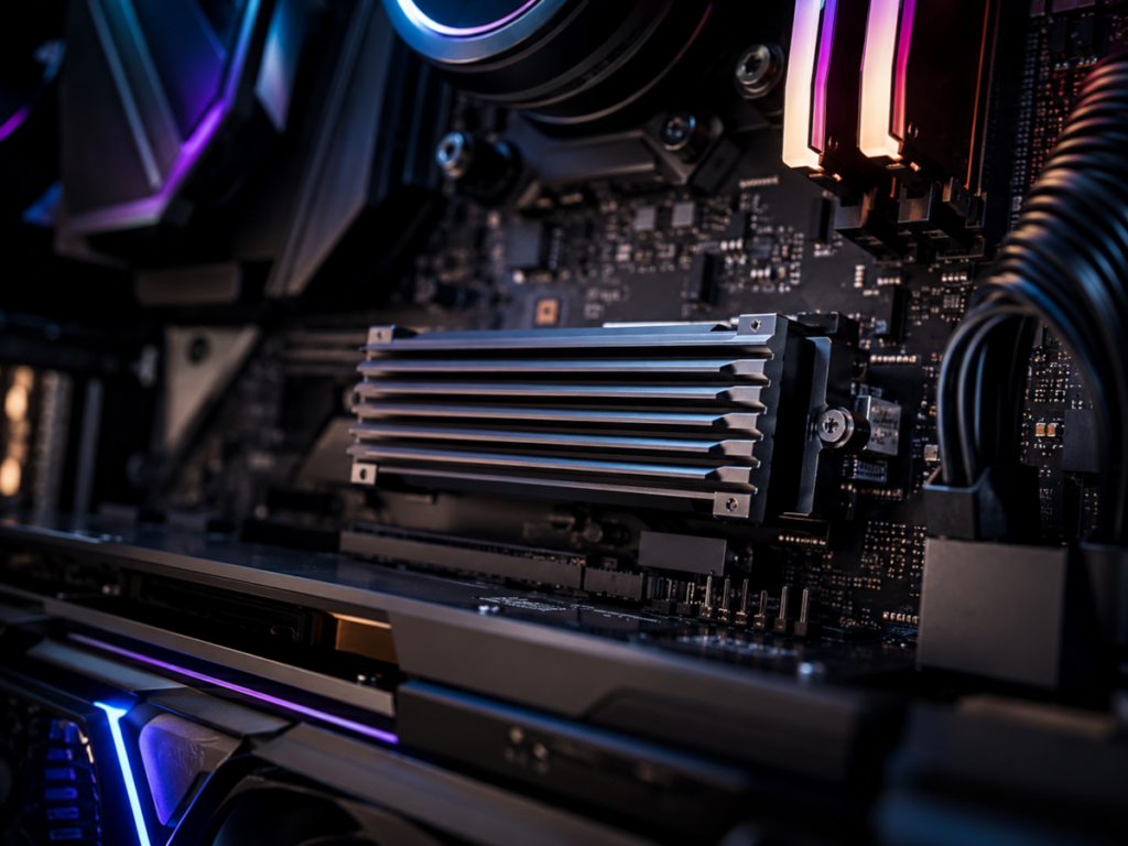 Memory with Heatsink