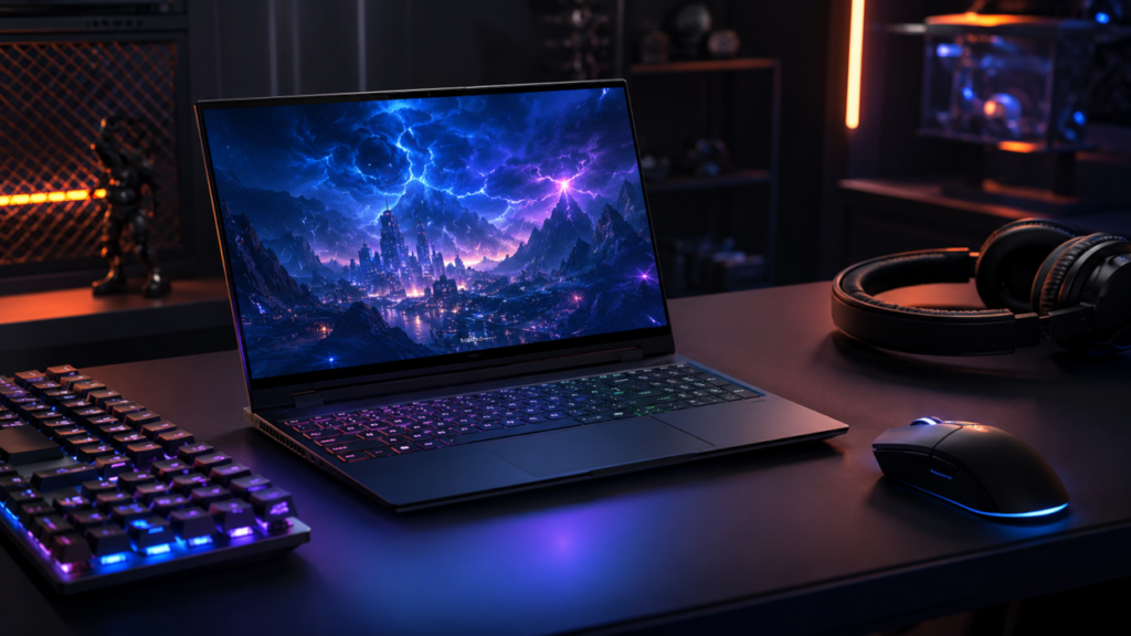 Moody Gaming Setup