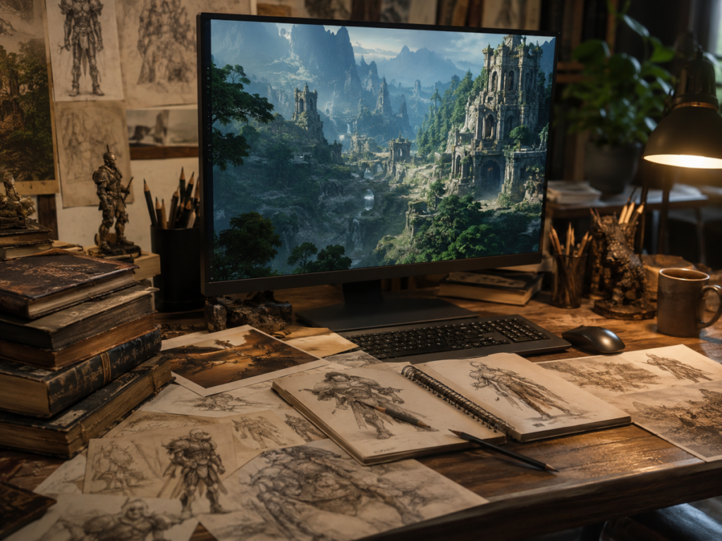 Myth, Lore and Stories in Video Games