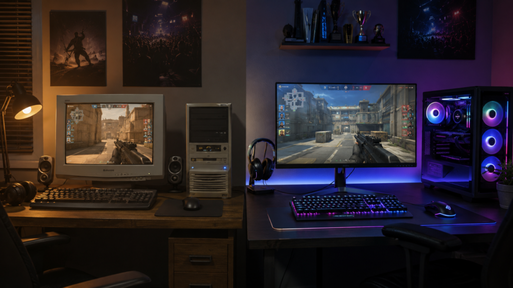 Old PC vs New PC in Esports