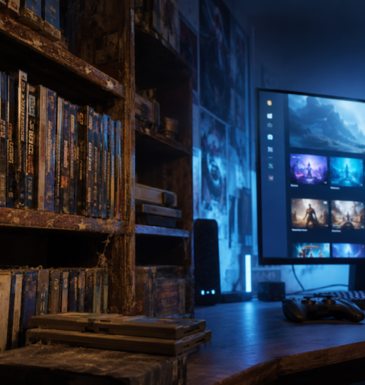 Physical Games vs Digital Library