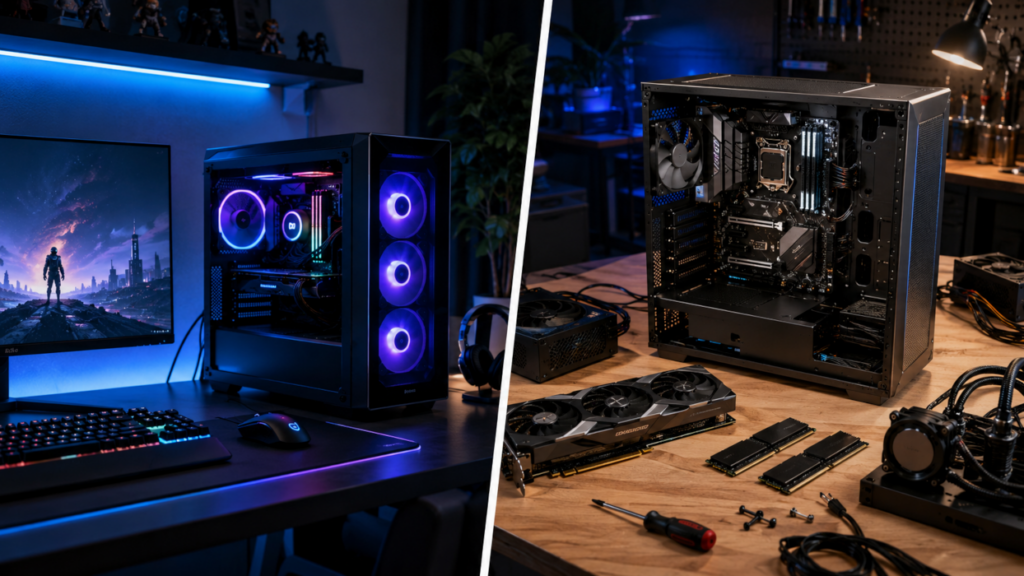 Prebuilt vs Custom Built