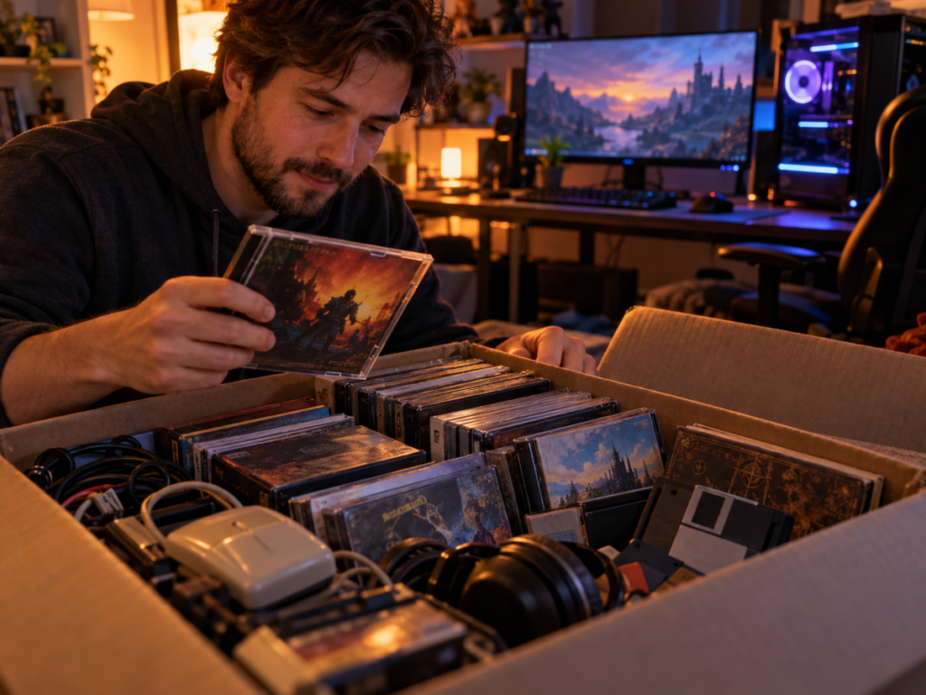 Gamer Rediscovers Old Games