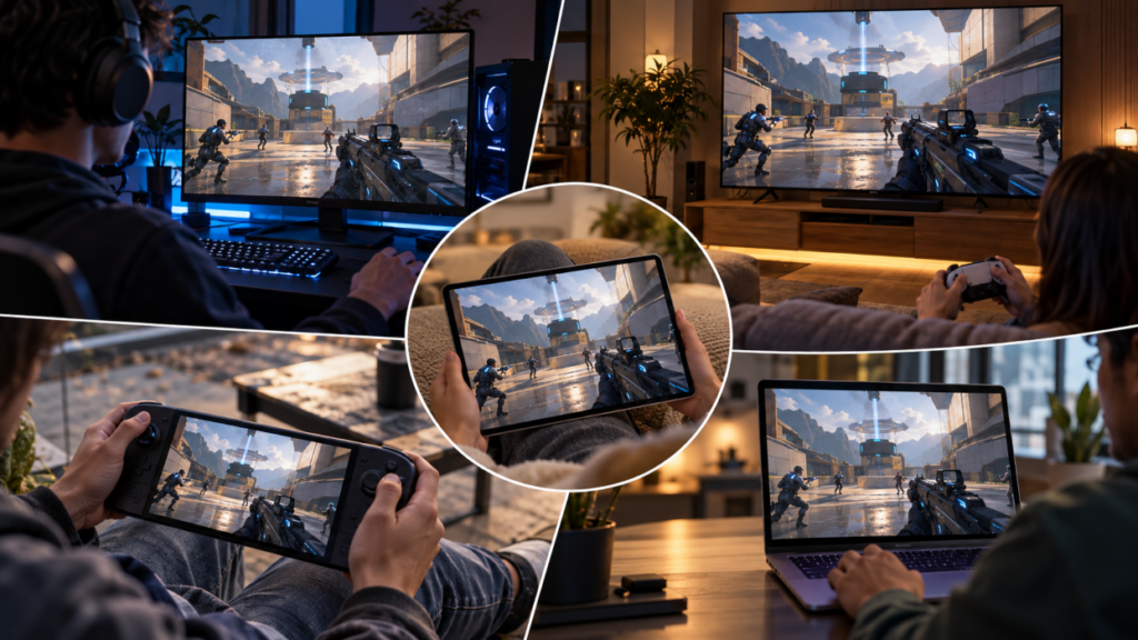 Remote Hardware and Platform Agnostic Play