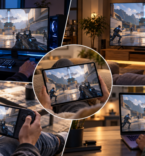 When the Gaming Platform Becomes a Screen: Remote Hardware and Platform-Agnostic Play