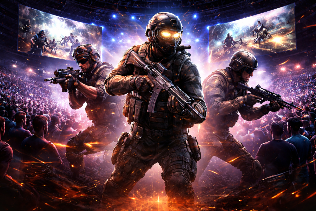 MyGWL.com - Tactical Squad in Esports Arena