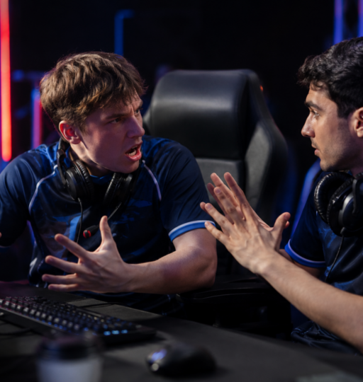 Tense Moment in Esports