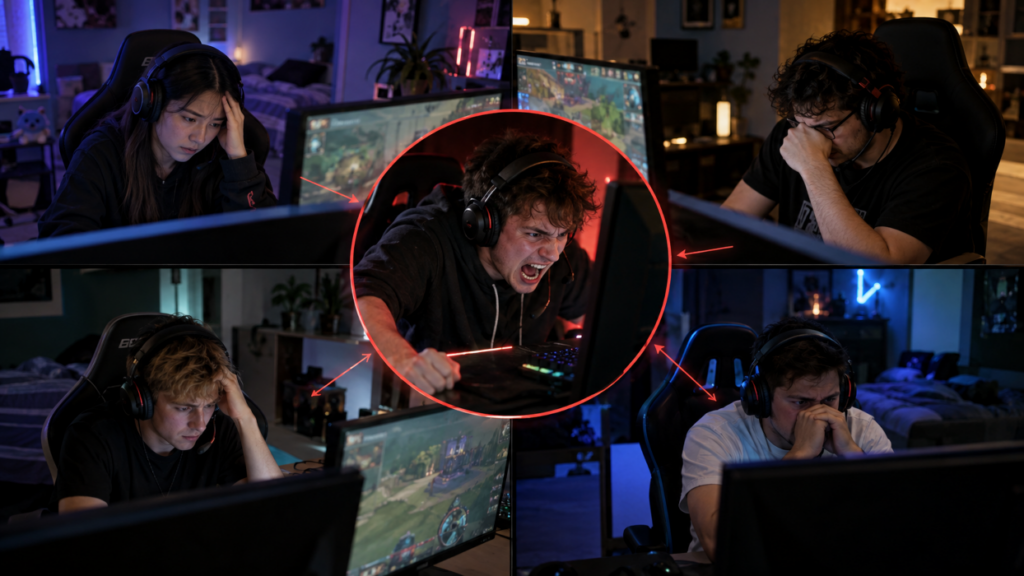 Toxic Player Spreading Toxicity