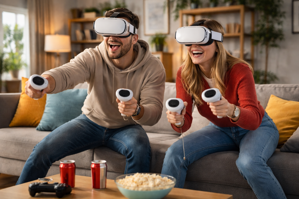 MyGWL.com - VR Gaming Couple