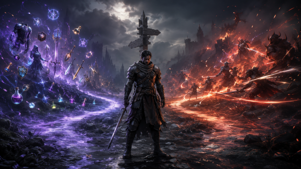 MMO Warrior at the Crossroads